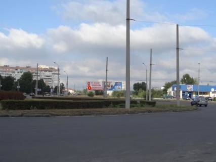 Билборд A в Запорожье вул.Автозаводська — вул.Володимира Українця (Новокузнецька), обличчям до кола,ліва площина фото 1