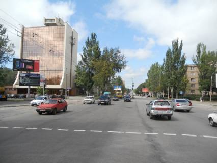 Билборд A в Запорожье, 6x3  ул. Победы – ул. Марії Примаченко (Маяковського),банк, верхняя плоскость фото 1