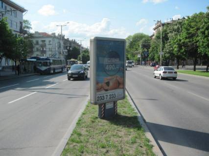 Сiтiлайт A у Запоріжжі, 1.2x1.8  вул. Миру — вул. Панфіловців Фото 1