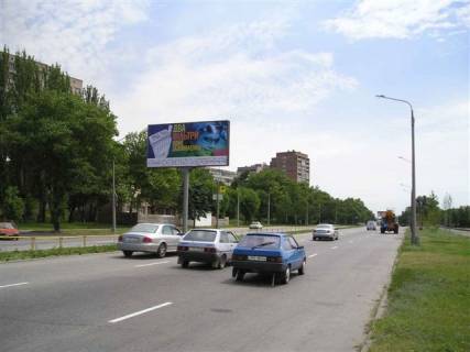 Билборд B в Запорожье Набережна магістраль - Пластова вул. (Немировича-Данченка), рух до вокзалу фото 1