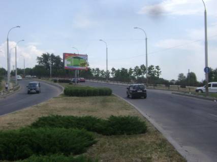 Білборд, Бігборд (Борд)  A у Запоріжжі, 6x3  вул. Автозаводська - вул. Говорухи, рух до вул. Говорухи Фото 1
