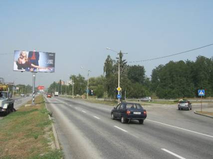 Білборд, Бігборд (Борд)  Р/П у Запоріжжі Набережна магістраль  – зїзд від супермаркету "Амстор" -вул.Зайцева (Лермонтова), АЗС ТНК №24 , рух до порту Фото 1