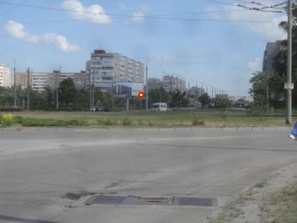 Билборд B в Запорожье Володимира Українця (Новокузнецька) - вул.Нагнибеди (коло біля супермаркета "Сільпо"), ст.Б фото 1