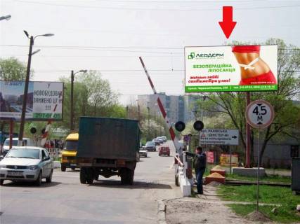 Билборд A в Львове, 3х6  Зеленая-Зубровская ул. фото 1