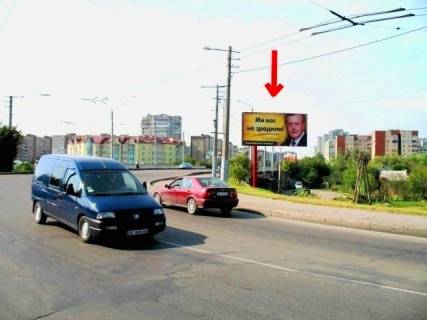 Билборд A в Львове, 3х6  Сыхивская ул. - пр. Кр.Калины фото 1
