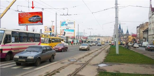 Билборд B в Львове Городоцкая ул. (напротив №169) фото 1