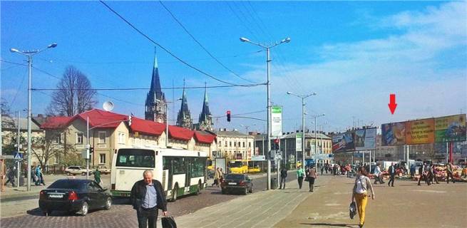 Билборд A в Львове Черновицкая ул. фото 1