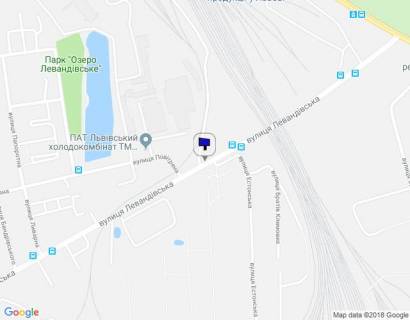 Билборд A в Львове, 3х6  Левандовская ул. схема