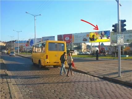 Билборд A в Львове Черновицкая ул. фото 1