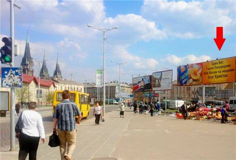 Билборд A в Львове Черновицкая ул. фото 1