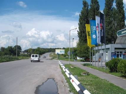 Билборд A в Хмельнике, 3x6  вул. В. Порика фото 1
