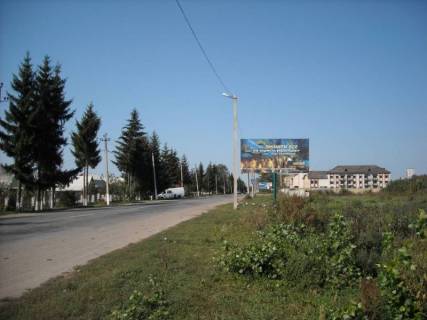 Билборд A в Хмельнике, 3x6  вул. І. Богуна, в'їзд в Хмільник з траси Вінниця (Хмельницький) - Житомир(Київ) фото 1