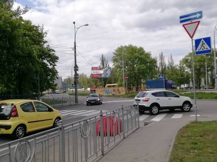 Билборд B в Киеве, 3х6  Заболотного вул. + Метрологічна вул. фото 1