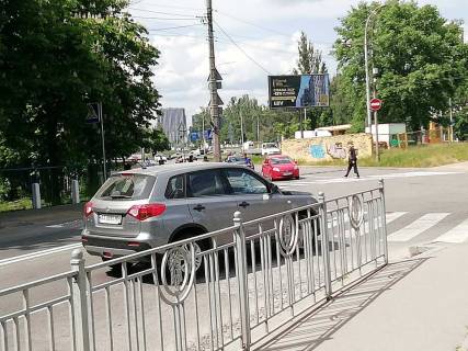 Билборд B в Киеве, 3х6  Заболотного вул. + Метрологічна вул. фото 1