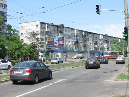 Билборд B в Киеве, 3х6  Остафія Дашкевича вул. (Курнатовського)., 9  поруч з АТБ фото 1