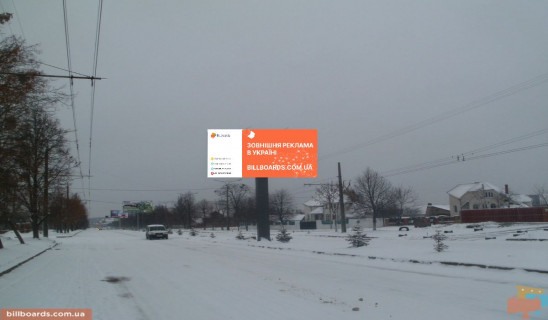 Билборд B в Луцке, 3*6  вул. Назарія Яремчука (біля вул. Гущанської, р-н авторинку) фото 1