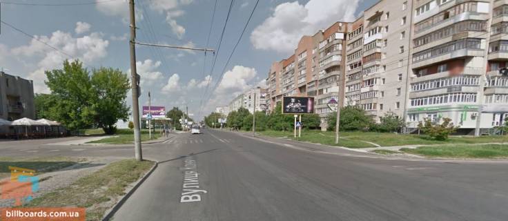 Білборд, Бігборд (Борд)  B у Луцьку вул. Конякіна, 11 (поворот на вулицю Героїв-добровольців (колишня Федорова), навпроти оптова продовольча база Фото 1
