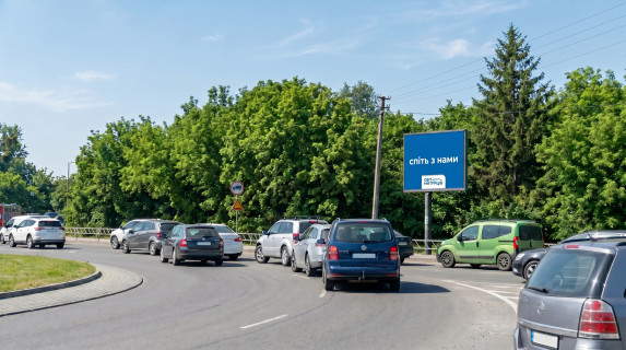 Билборд A в Луцке Вул.Набережна до вул.Шевченка, кільцеве перехр. фото 1
