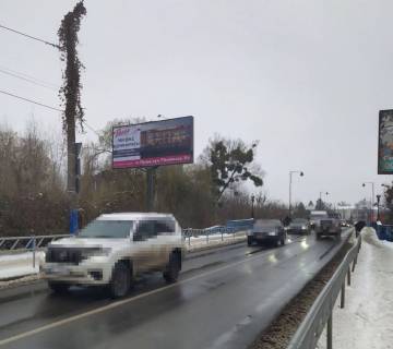 Білборд, Бігборд (Борд)  B у Луцьку, 3*6  міст Шевченка(до Нової лінії) ліворуч від кільця Фото 1