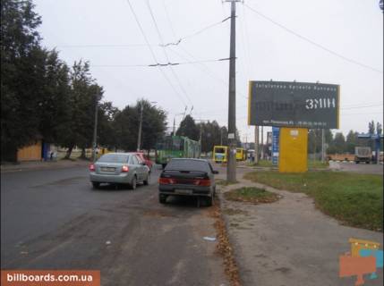 Билборд A в Луцке вул. Львівська, 148 (вїзд в місто зі сторона Львова, біля АЗС) фото 1