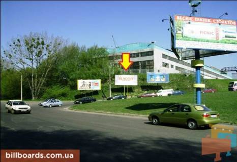 Билборд A в Луцке вул. Яровиця-Набережна (спуск на вул.Набережну) фото 1