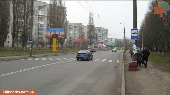 Билборд B в Луцке вул. Конякіна, 31 (район автостанції №1, перед Рестораном Круаж, перед супермаркетом АТБ) фото 1