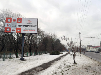 Білборд, Бігборд (Борд)  B у Луцьку, 3*6  Вул. Дубнівська 32 (школа інтернат) Фото 1