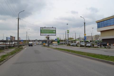 Билборд A в Луцке, 3*6  перехрестя вул. К.Карого та вул. Сухомлинського (1й від ОККО) фото 1