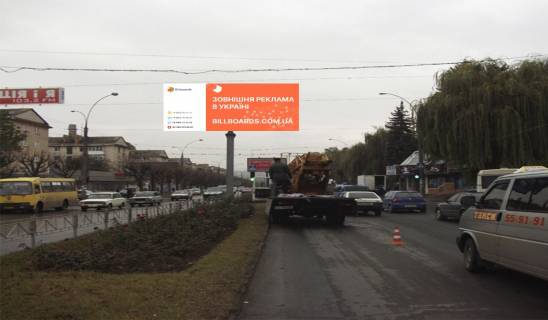 Билборд + в Черновцах, 6x3  Пр. Незалежності, 115 (в сторону "Майдана") фото 1