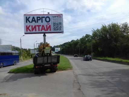Билборд + в Черновцах, 6x3  Калинівська – Ізмайлівська (в'їзд на Калин.р.) фото 1