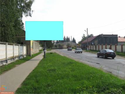 Билборд B в Самборе, 3х6  Траса Львів-Ужгород, в’їзд у місто, до центру 500м, сторона Б фото 1