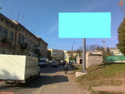 Билборд A в Самборе, 3х6  вул.Валова – центральний ринок (на Ужгород), сторона А фото 1