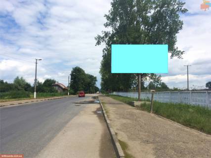 Билборд B в Самборе, 3х6  Траса Львів-Ужгород, виїзд на Львів, сторона Б фото 1