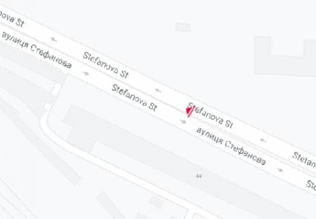 Білборд, Бігборд (Борд)  A у Запоріжжі, 3x6  Стефанова вул., 42 схема