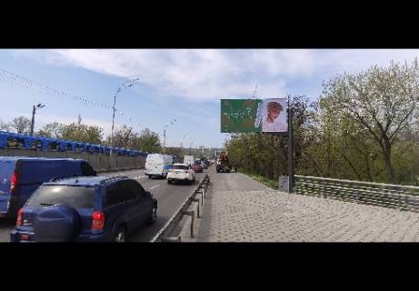 Видеоборд A в Киеве, 3x6  Броварской пр. - Русановский мост, (за 400 метров движение к (М) "Гидропарк") - 383707 фото 1