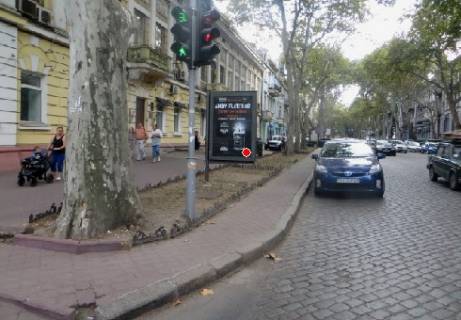 Ситилайт B в Одессе Італійська вул. (Пушкінська)., 31 - Еврейская ул. В фото 1