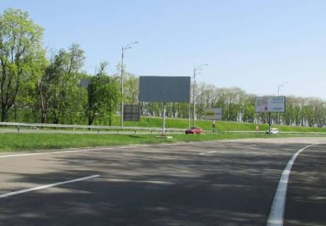 Билборд A в Борисполе Бориспільське шосе (М-03), в'їзд до алеї в напрямку Бориспіль-аеропорт, із Києва (розподілювач) фото 1