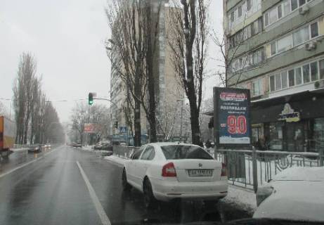 Ситилайт A в Киеве, 1.86x1.27   Русановская набережная ул., 8/2 фото 1