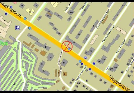 Scrolller, Scroll A in Kyiv Lobanovs'kogo Valeria av., 35 (ruh do Sevastopol's'koi pl.) - 302682 scheme