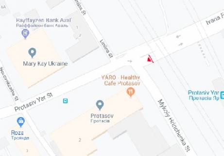 Нестандарт A в Киеве, 2x8  Федорова ул. (1)  схема