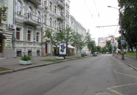 Ситилайт A в Киеве, 1.86x1.27   Терещенковская ул., 21 фото 1