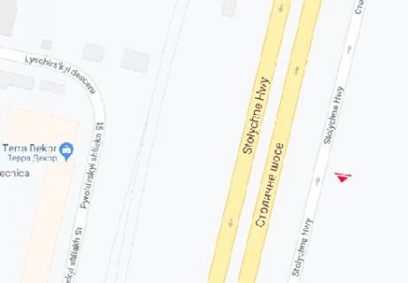 Билборд A в Киеве, 3x6  Столичне шосе (навпроти азс "ШЕЛЛ") схема
