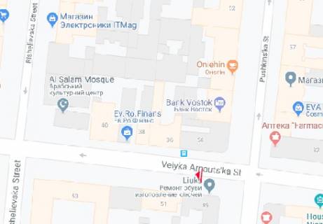 Сiтiлайт B у Одесі Б.Арнаутская, 49 - Пушкинская B схема