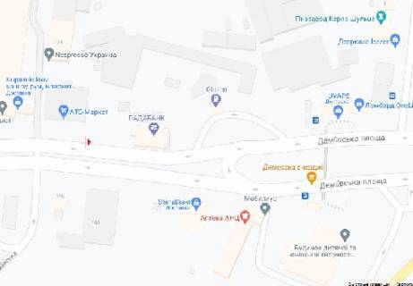Нестандарт  в Киеве просп. Валерія Лобановського (Червонозоряний)., 119 - Демеевская ул., 2 схема
