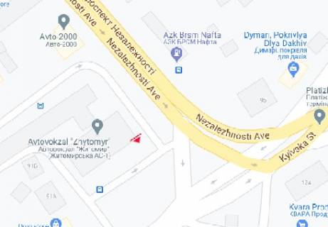 Призматрон, Призма A у Житомирі Киевская ул., 93 (правый) - 316875 схема