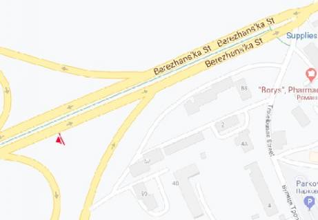 Билборд A в Тернополе, 3x6  Бережанська вул. - Степана Будного вул., 3-й схема