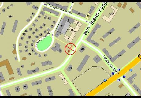 Scrolller, Scroll B in Kyiv, 2.32x3.14  Kudri Ivana st., 2/27 - 340346 scheme