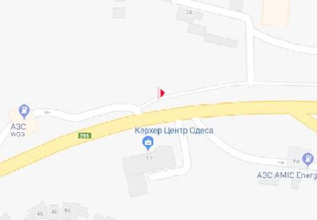 Билборд A в Одессе, 3x6  Михайла Грушевського вул. - Балківська вул., 54Д схема