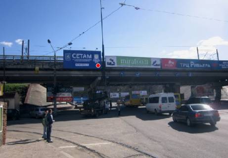 Билборд A в Одессе Пересыпский мост А фото 1