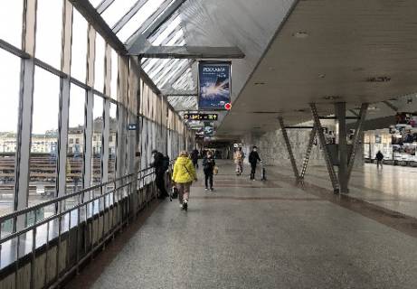 Билборд B в Киеве, 1x0.7  Конкорс (Південний термінал) фото 1